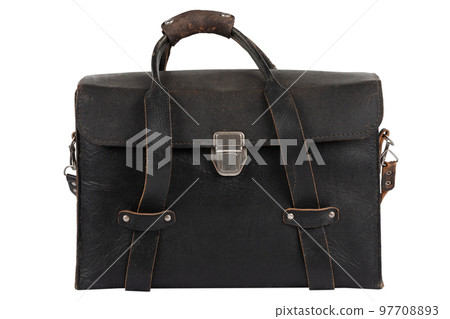 Antique retro leather camera bag vintage style 97708893