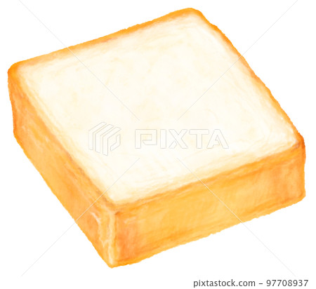 厚切麵包_一片麵包_麵包插圖_未烤麵包 97708937