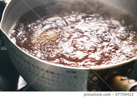 Soba noodle soup, soba noodle soup 97709422