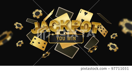 Jackpot Poker Horizontal Banner 97711031