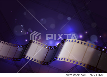 Film Strip Abstract Composition 97711683