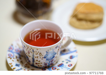 Tea and scones Tea and scones 97711788