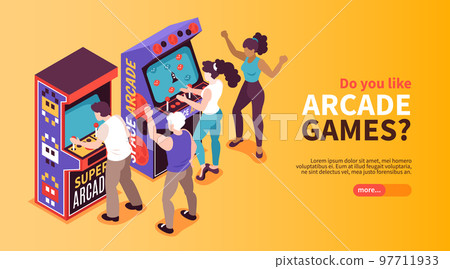 Retro Game Machines Banner Retro Game Machines Banner 97711933