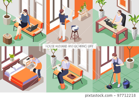 Working Wife Background Working Wife Background 97712218