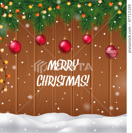 Merry Christmas Background 97713109