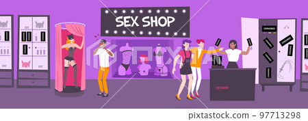 Inside Sex Shop Composition 97713298