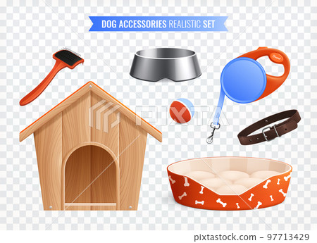 Dog Accessories Transparent Set Dog Accessories Transparent Set 97713429