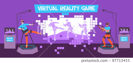 Flat VR Fight Composition 97713455