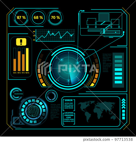Hud Interface Radar Composition 97713538