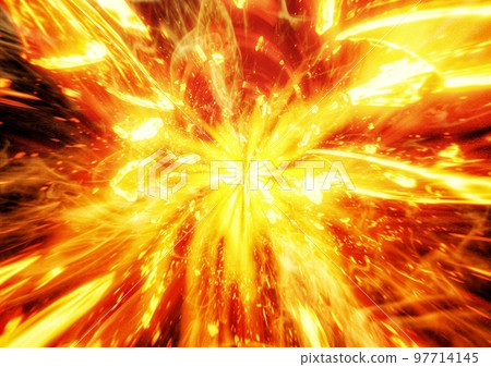 Abstract background with flames exploding Abstract background with flames exploding 97714145