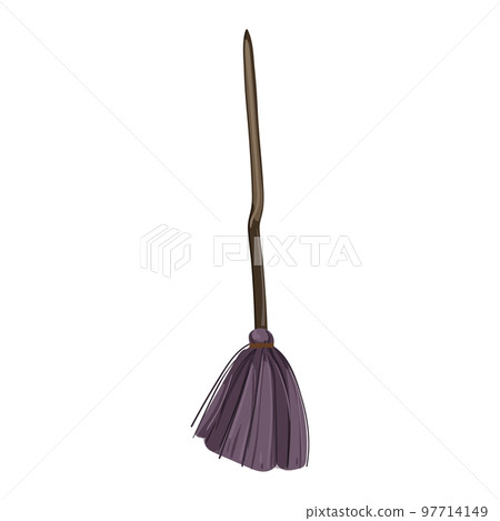 tool witch broom cartoon vector illustration tool witch broom cartoon vector illustration 97714149