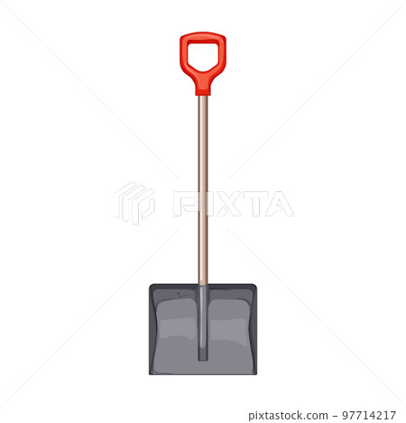 spade shovel tool cartoon vector illustration spade shovel tool cartoon vector illustration 97714217