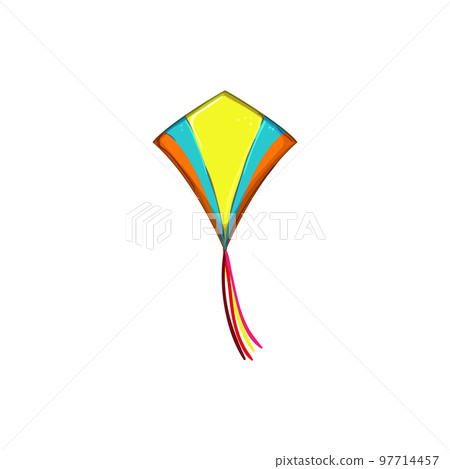 leisure kite sky cartoon vector illustration leisure kite sky cartoon vector illustration 97714457