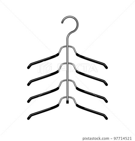 shop hanger clothes cartoon vector illustration 97714521