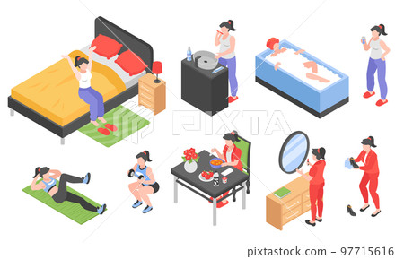 Morning Routine Set 97715616