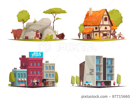 Housing Evolution Architecture Set 97715660