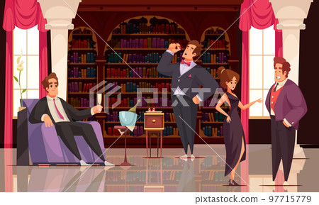Pich People Flat Illustration Pich People Flat Illustration 97715779