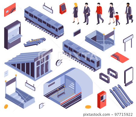 Subway Elements People Set Subway Elements People Set 97715922