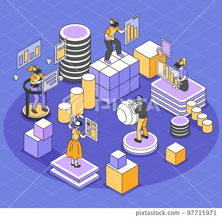 Virtual Reality Concept Virtual Reality Concept 97715971