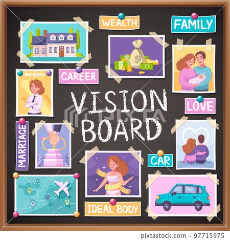 Vision Board Planner 97715975