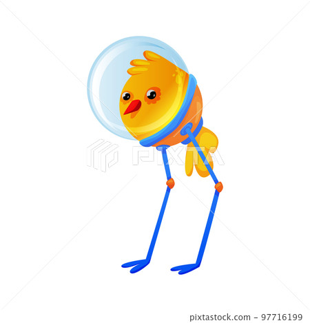 Cartoon Chicken Alien Cartoon Chicken Alien 97716199