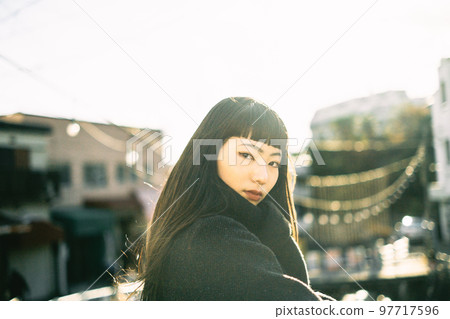sunbeam portrait 97717596