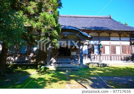 Joniji Temple Main Hall Autumn Himi City 97717656