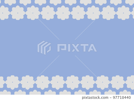 花卉圖案背景材料(丹參藍) 花卉圖案背景材料(丹參藍) 97718440