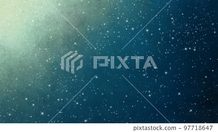 Hand-painted watercolor starry sky sparkling background Hand-painted watercolor starry sky sparkling background 97718647
