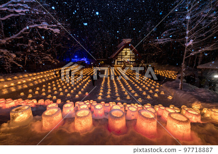 北海道札幌市定山溪雪之路（Yukitoro） 97718887