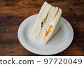 sandwich on plate 97720049