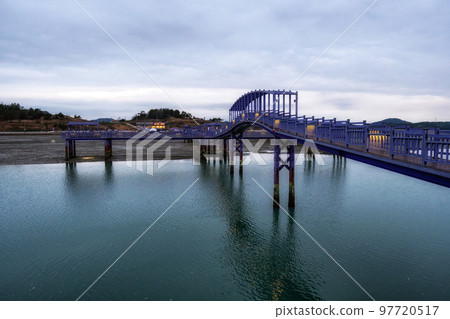 Sinan purple islands in winter 97720517