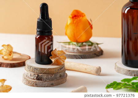 Eco friendly natural cosmetics concept, copy space 97721376