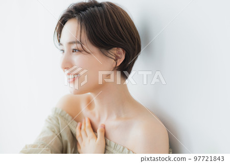 Beauty image Short hair woman 97721843