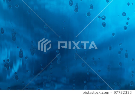 Natural soap foam on glass Natural soap foam on glass 97722353