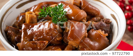 Taiwan snack braised pig's feet pig's foot 97722790