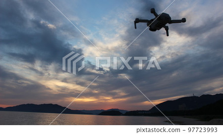 "Drone" SDGs The bright future of the earth! Glittering Earth's Sky and Life "Drone" SDGs The bright future of the earth! Glittering Earth's Sky and Life 97723993