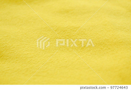 close up of yellow fabric background and texture 97724643