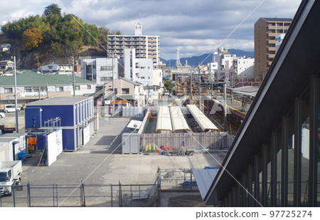 The view from JR Nishihiroshima Station The view from JR Nishihiroshima Station 97725274