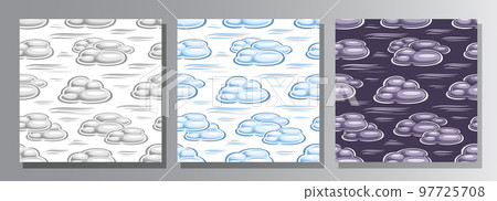 Vector Clouds Seamless Patterns Vector Clouds Seamless Patterns 97725708