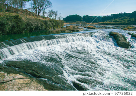 Sogi Falls Flowing Waterfall Sogi Falls Flowing Waterfall 97726022