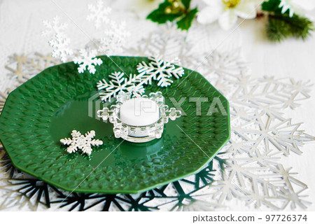 Crystal snow Crystal snow 97726374