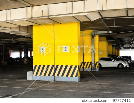 Parking under the building. 97727411