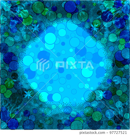 Creative background with colorful circles. 97727521