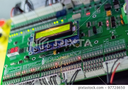 Printed circuit board - pcb for elevator with display module at lift exhibition 97728650