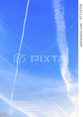 藍天和天空雲 97728704