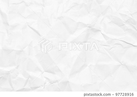 Grunge wrinkled white color paper textured background with copy space Grunge wrinkled white color paper textured background with copy space 97728916