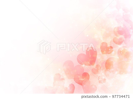 pink and heart background pink and heart background 97734471