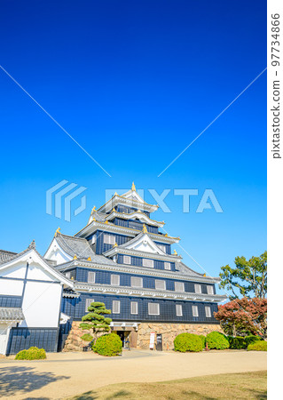 Okayama Castle in autumn Okayama City, Okayama Prefecture Okayama Castle in autumn Okayama City, Okayama Prefecture 97734866
