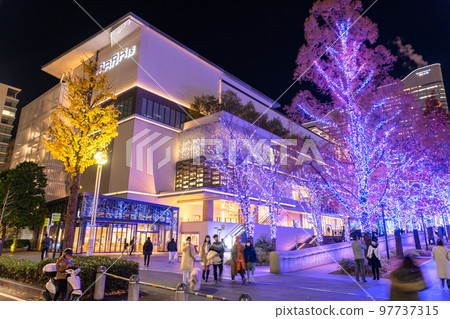 《Kanagawa Prefecture》Illumination of Yokohama Minato Mirai Grand Mall Park 97737315